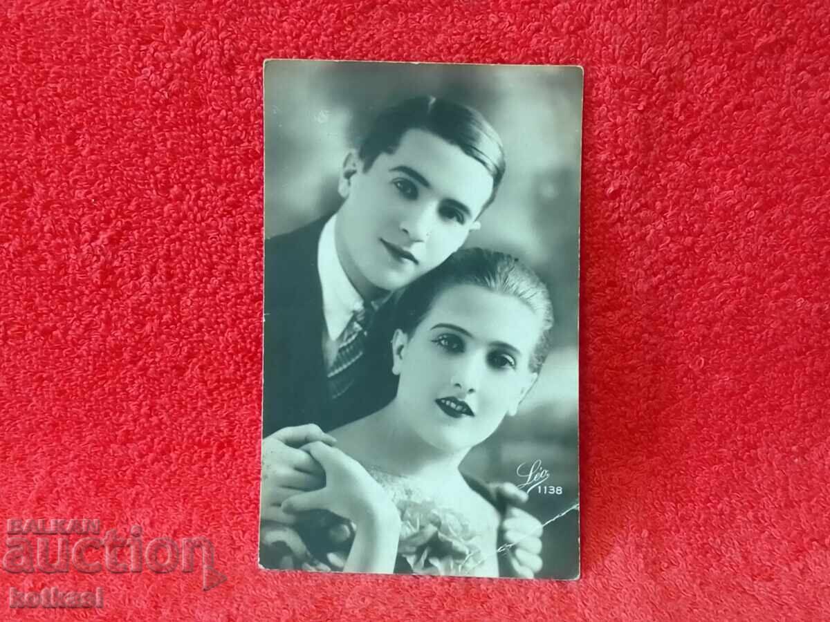 Old postcard Kingdom of Bulgaria Shumen 1929 Solun Street