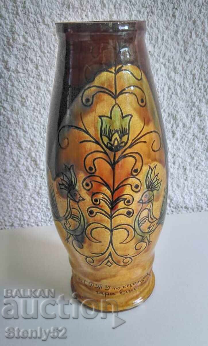 Old large ceramic vase from Sotsa.