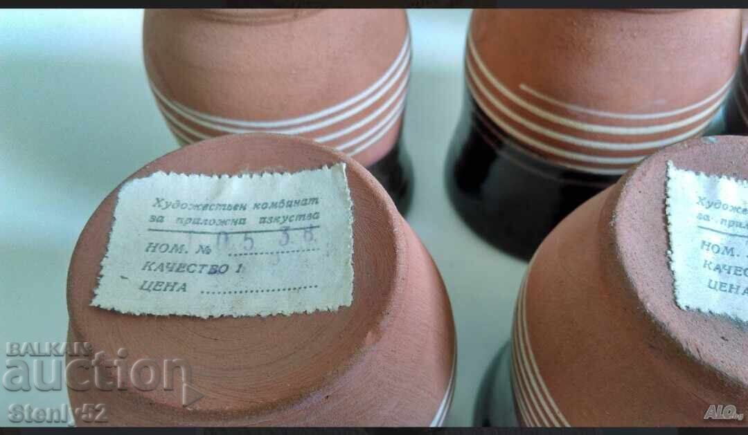 Μετά από κεραμική υπηρεσία κρασιού. με τιμή € 18.00 | 35.20 BGN