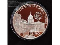 Silver 2000 Forint EU Integration 1997 Hungary