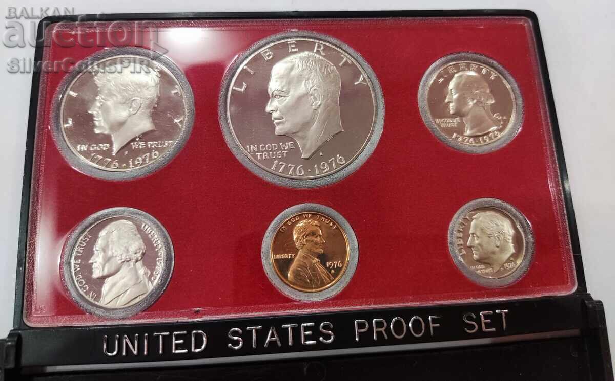 COPPER Jubilee Proof Set 300 USA 1976