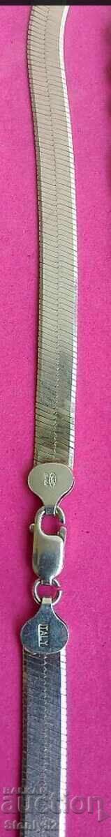 Probă de lanț de argint 925 (31,5 g. 62 cm.) cu preț € 160.00 | 312.93 BGN