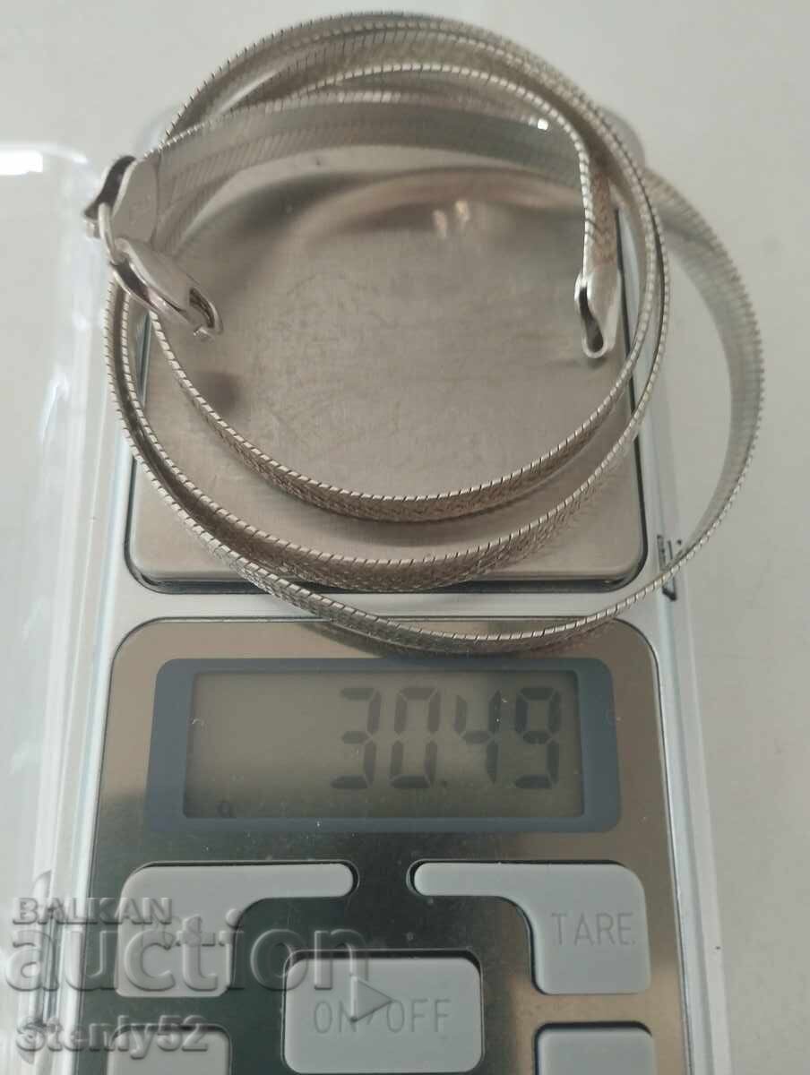 Παράδοση Ασημένια αλυσίδα 925 (30,49 γρ. 62 εκ.)