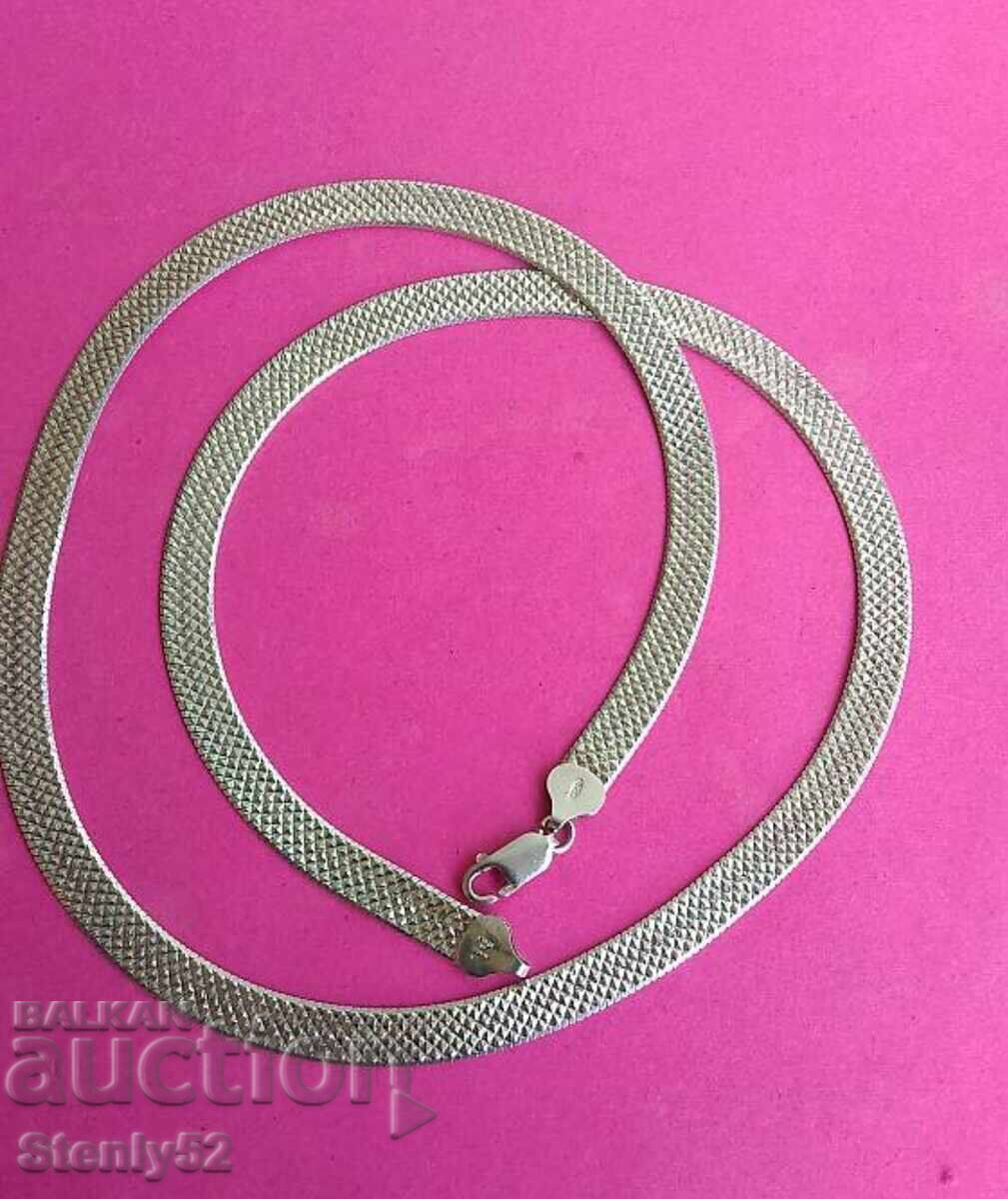 Probă de lanț de argint 925 (31,5 g. 62 cm.) Probă de lanț de argint 925 (31,5 g. 62 cm.)