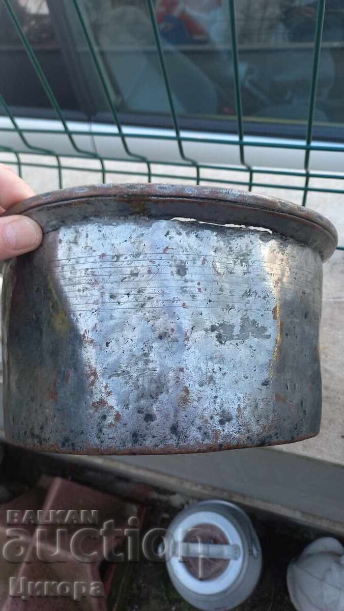 CURU VECHI VASO VASO PLAC SOS CUPRU - 5