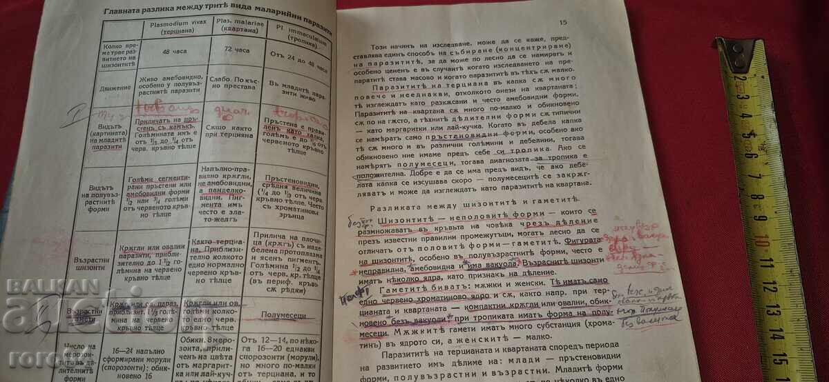 Delivery of MALARIA AND THE FIGHT AGAINST IT - CONST. MARKOV