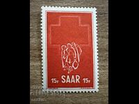 Germany/Saar - Red Cross Week (1952) MH