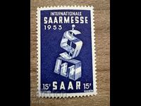 Germany/Saar - Saarland Fair (1953) MH