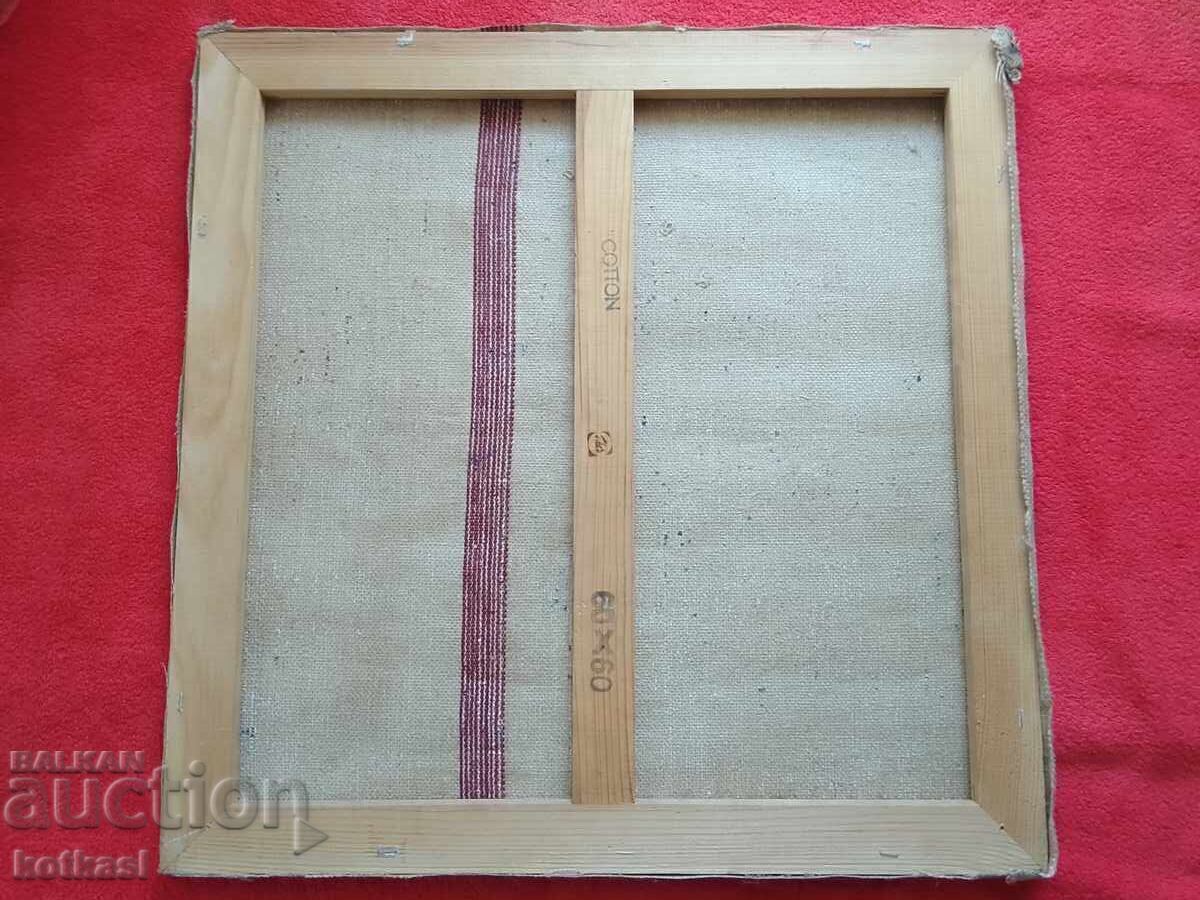 Old painting oil on canvas Nude woman erotica - 6