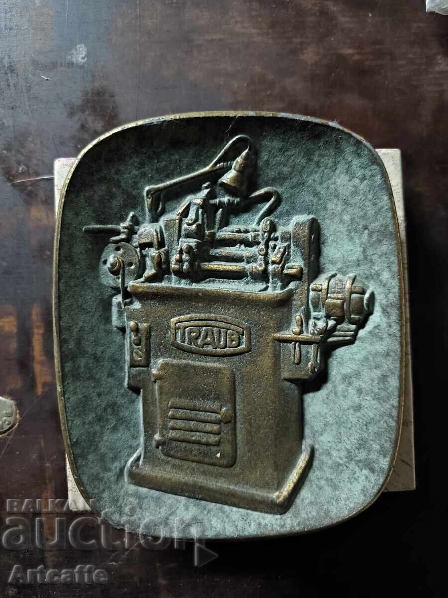 bronze plaque bronze plaque