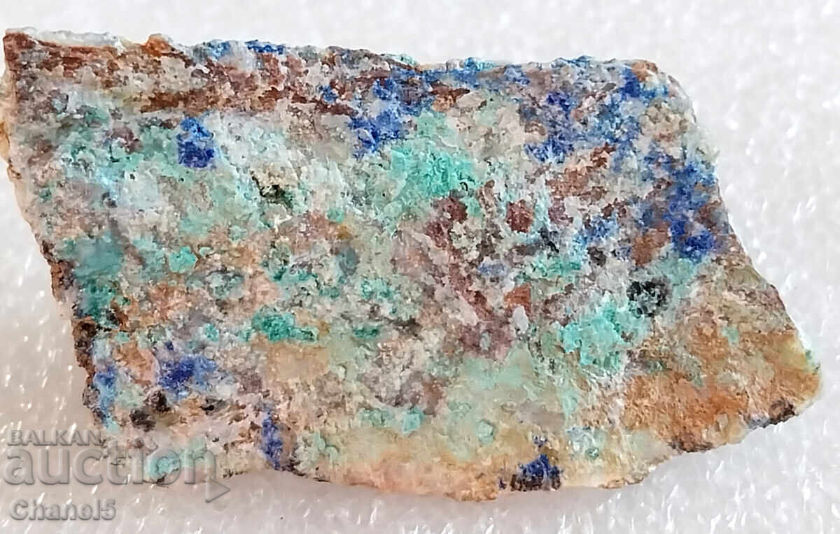 CHRYSOCOLE - MINERAL LAZURITE, MALACHITE - 111.40 ct- (669) with price 28.00 BGN | € 14.32 CHRYSOCOLE - MINERAL LAZURITE, MALACHITE - 111.40 ct- (669) with price 28.00 BGN | € 14.32