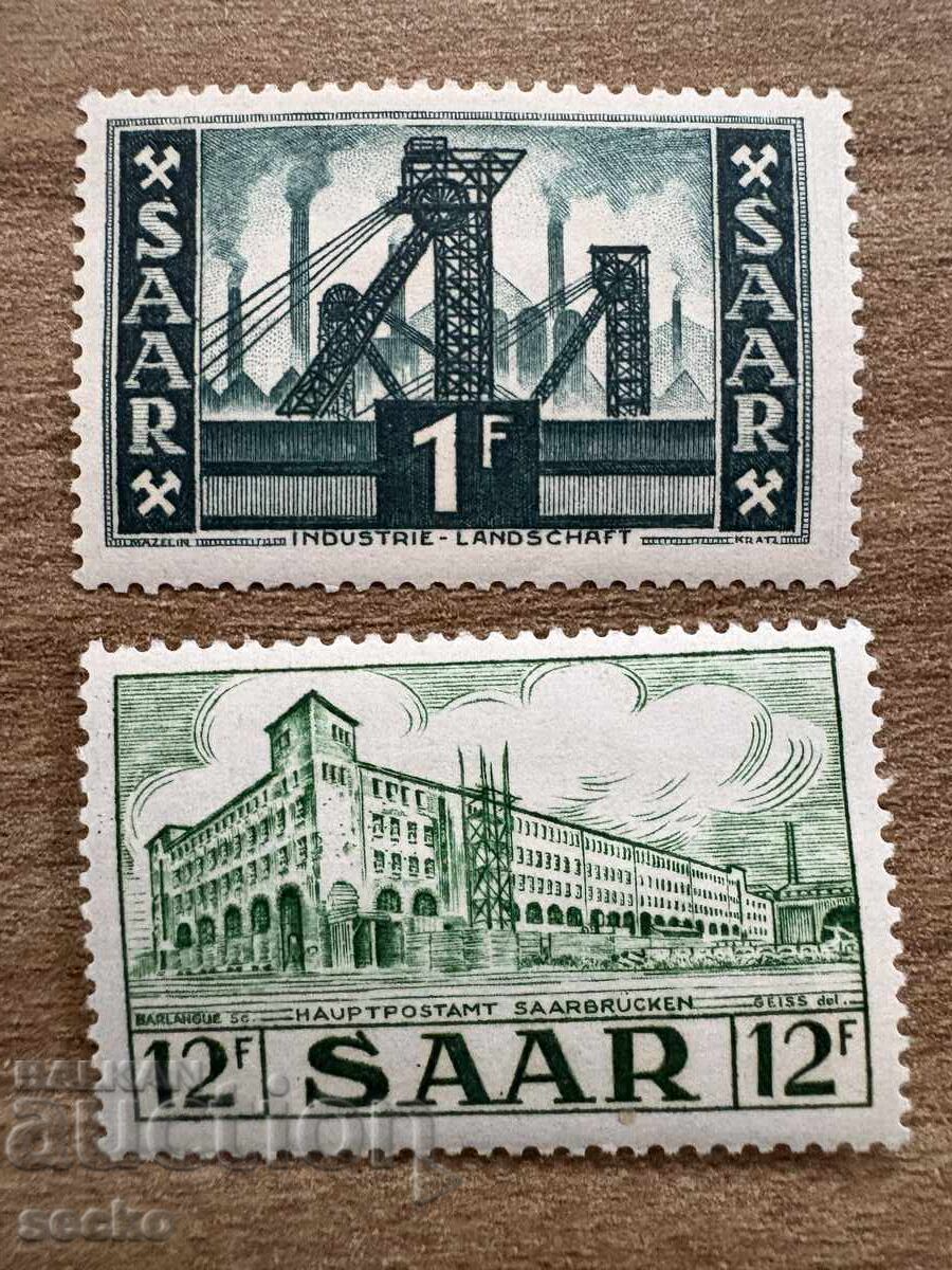 Germany/Saar - Local Motifs (1953) MH