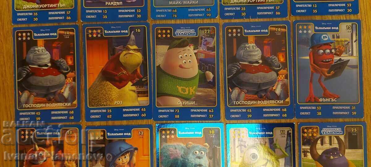 Delivery of Disney Stars Collector's Cards 21 pieces Delivery of Disney Stars Collector's Cards 21 pieces