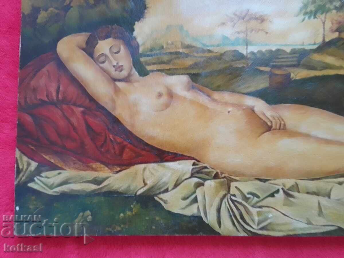 Αναπαραγωγή Κοιμωμένη Αφροδίτη 16ος αιώνας Giorgione και Titian Erotica - 5 Αναπαραγωγή Κοιμωμένη Αφροδίτη 16ος αιώνας Giorgione και Titian Erotica - 5