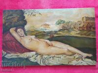 Reproduction Sleeping Venus 16th century Giorgione and Titian Erotica