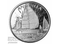 Anguilla 2023 2 Dollars - EC8 Regatta - 1 OZ , ασημένιο νόμισμα