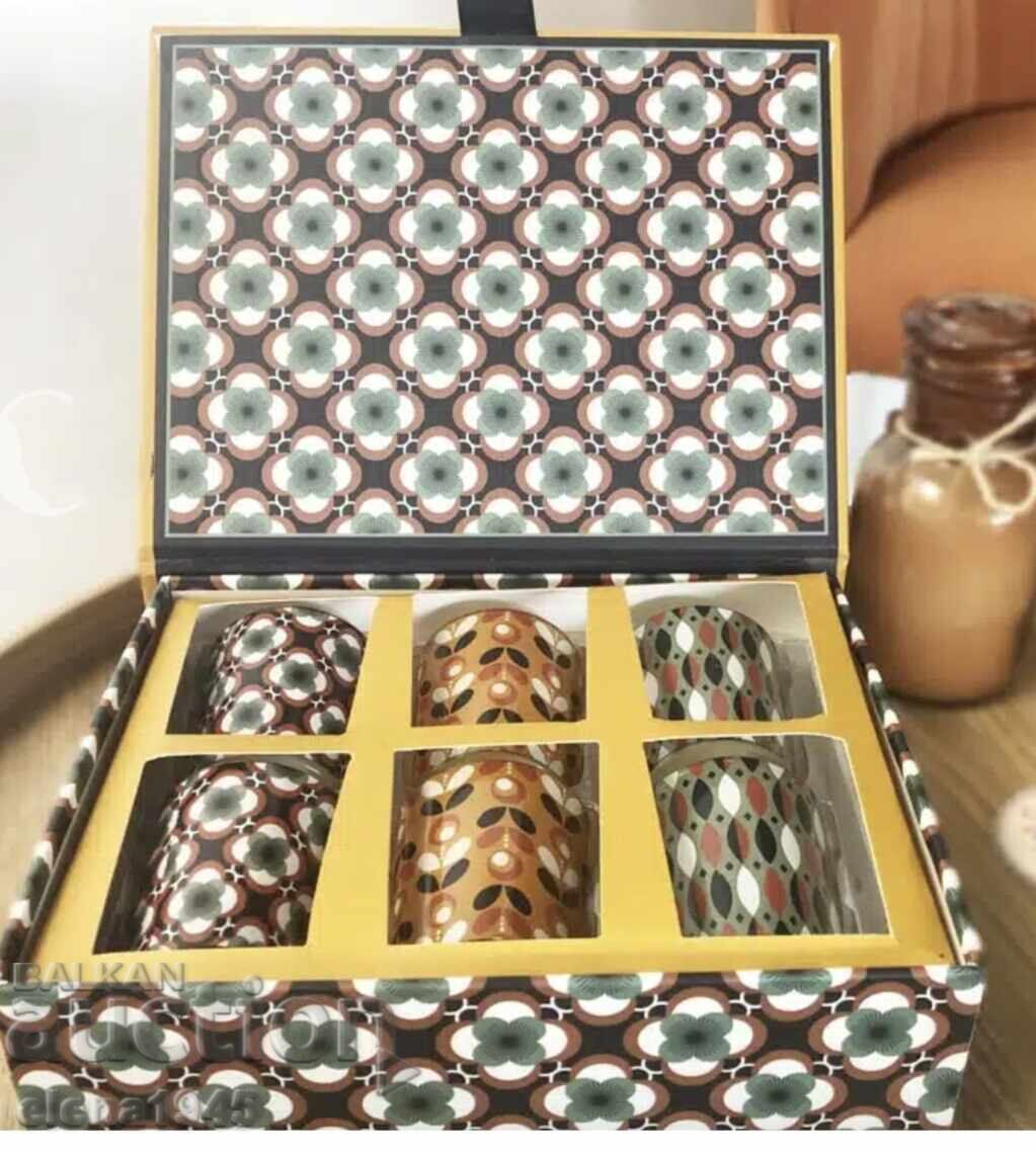 Box of 6 candles with price 64.00 BGN | € 32.72 Box of 6 candles with price 64.00 BGN | € 32.72