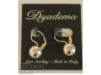 Сребърни обеци 5 гр. проба 925 на среброто.