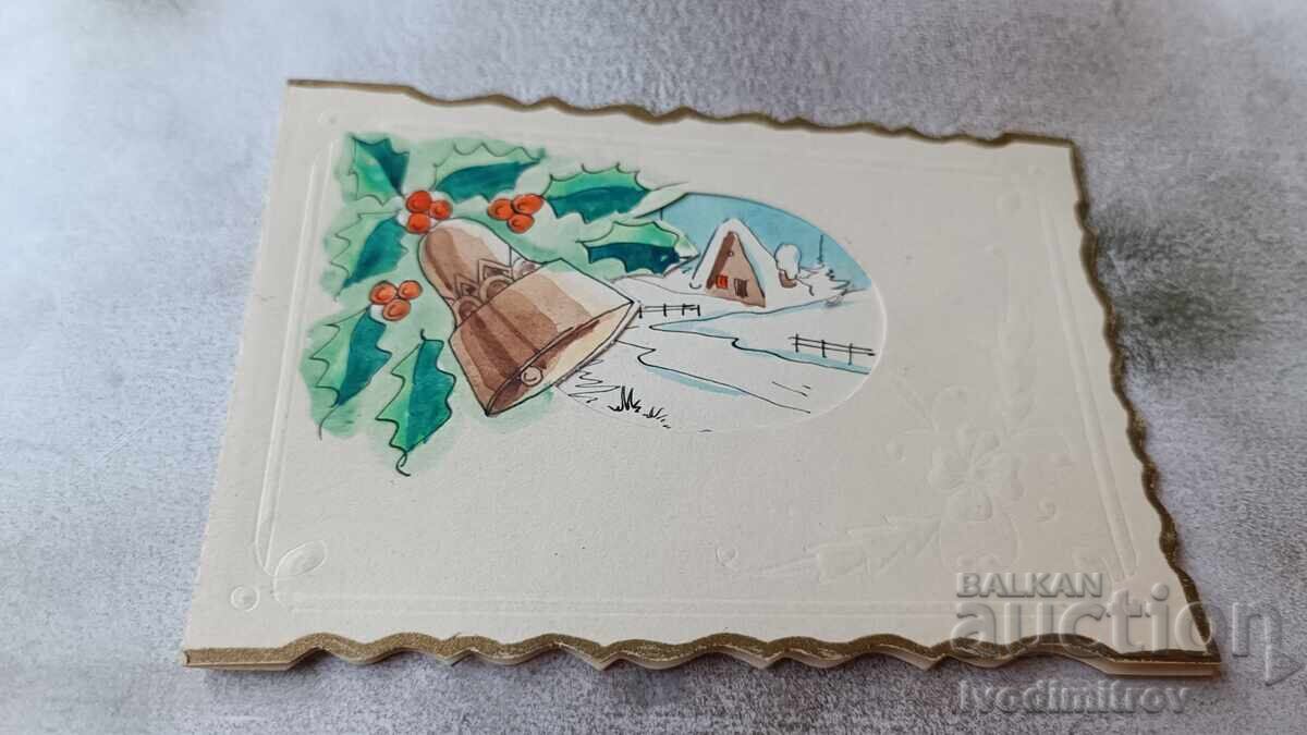 Greeting postcard 1959