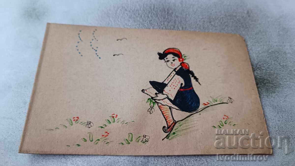 Greeting postcard Greeting postcard