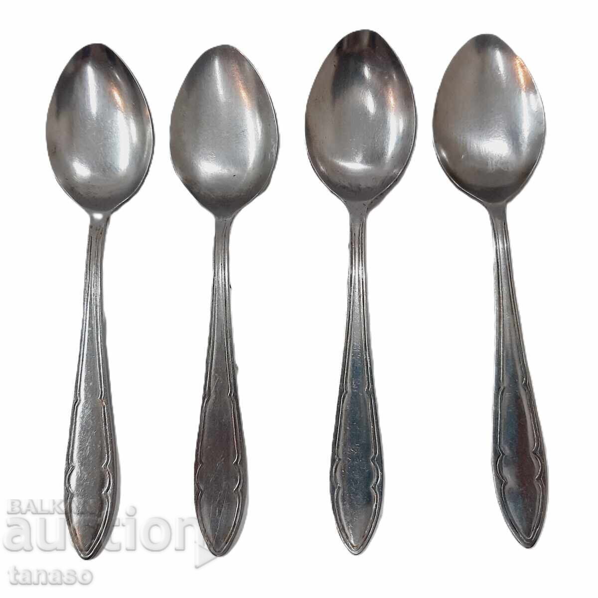 Spoons Petko Denev - Gabrovo, 4 pcs. (9.2) with price 20.00 BGN | € 10.23 Spoons Petko Denev - Gabrovo, 4 pcs. (9.2) with price 20.00 BGN | € 10.23