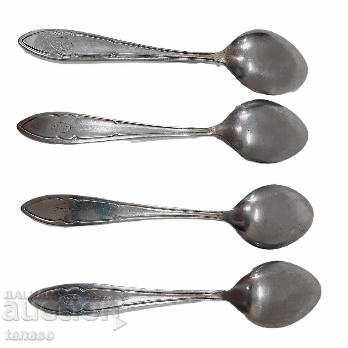 Auction Spoons Petko Denev - Gabrovo, 4 pcs. (9.2) Auction Spoons Petko Denev - Gabrovo, 4 pcs. (9.2)