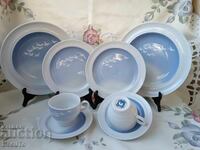 Rare find Danish porcelain coffee and dining set