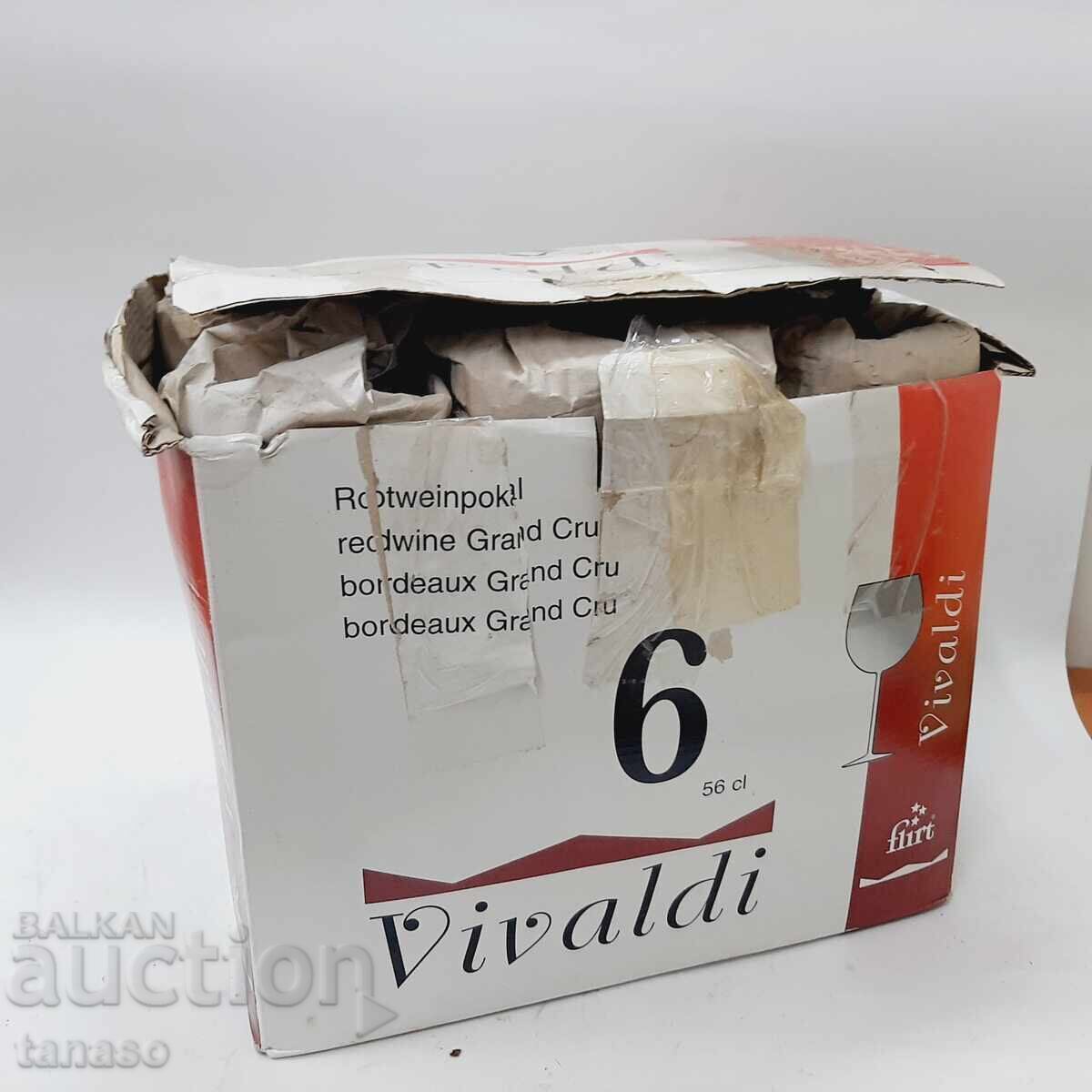 6 large wine glasses, 560 ml, unused (12.1) - 7 6 large wine glasses, 560 ml, unused (12.1) - 7