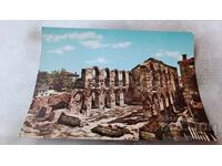 Postcard Nessebar Old Metropolis Church 1960