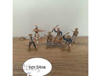 Soldiers old soc retro toys cowboys indians knights