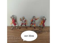 Soldiers old soc retro toys cowboys indians knights