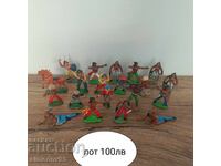 Soldiers old soc retro toys cowboys indians knights