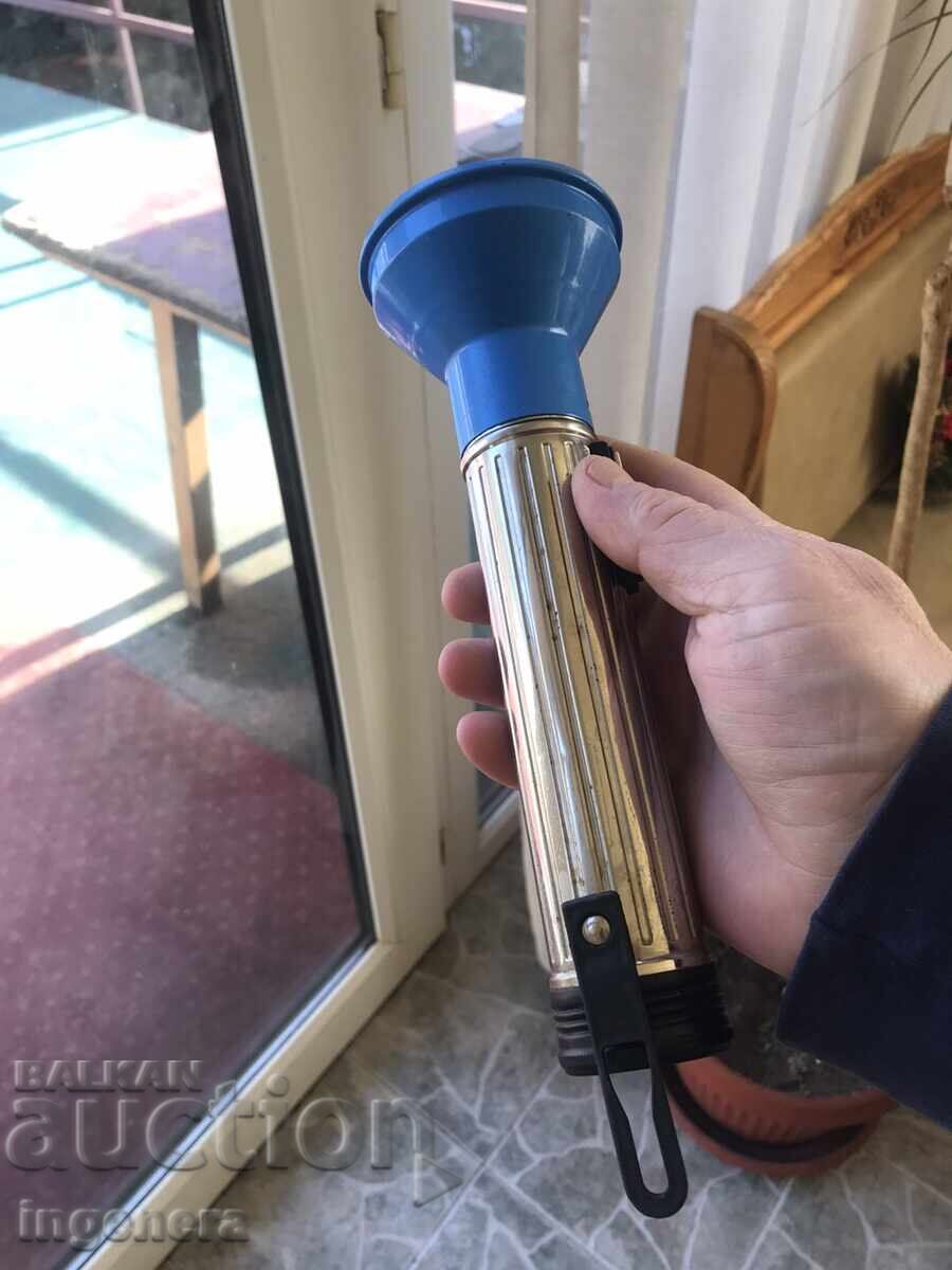 LANTERN FLASHLIGHT SPOTLIGHT METAL with price 6.00 BGN | € 3.07 LANTERN FLASHLIGHT SPOTLIGHT METAL with price 6.00 BGN | € 3.07