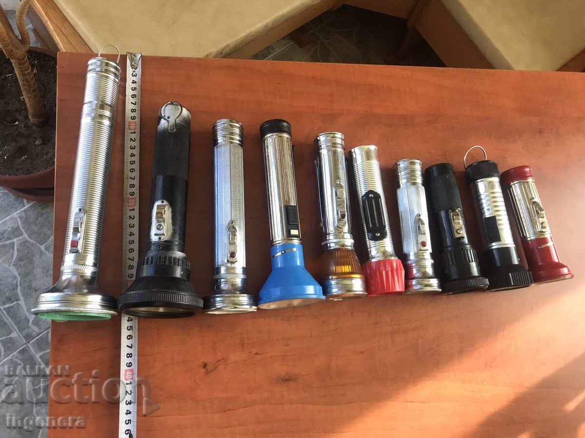 LANTERN FLASHLIGHT SPOTLIGHT METAL - 7 LANTERN FLASHLIGHT SPOTLIGHT METAL - 7