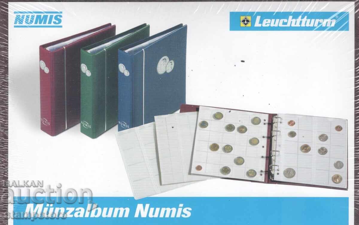 Album pentru 143 de monede din sistemul NUMIS