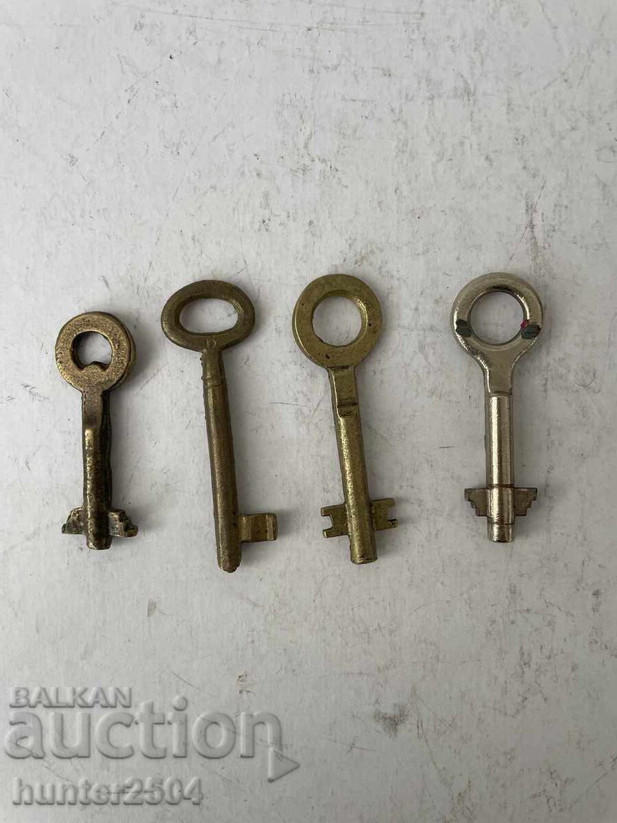 Κλειδιά για γραφείο, κουτί, γραμματοκιβώτιο - 4 τεμ.