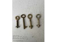 Chei pentru birou, cutie, cutie poștală - 4 buc.