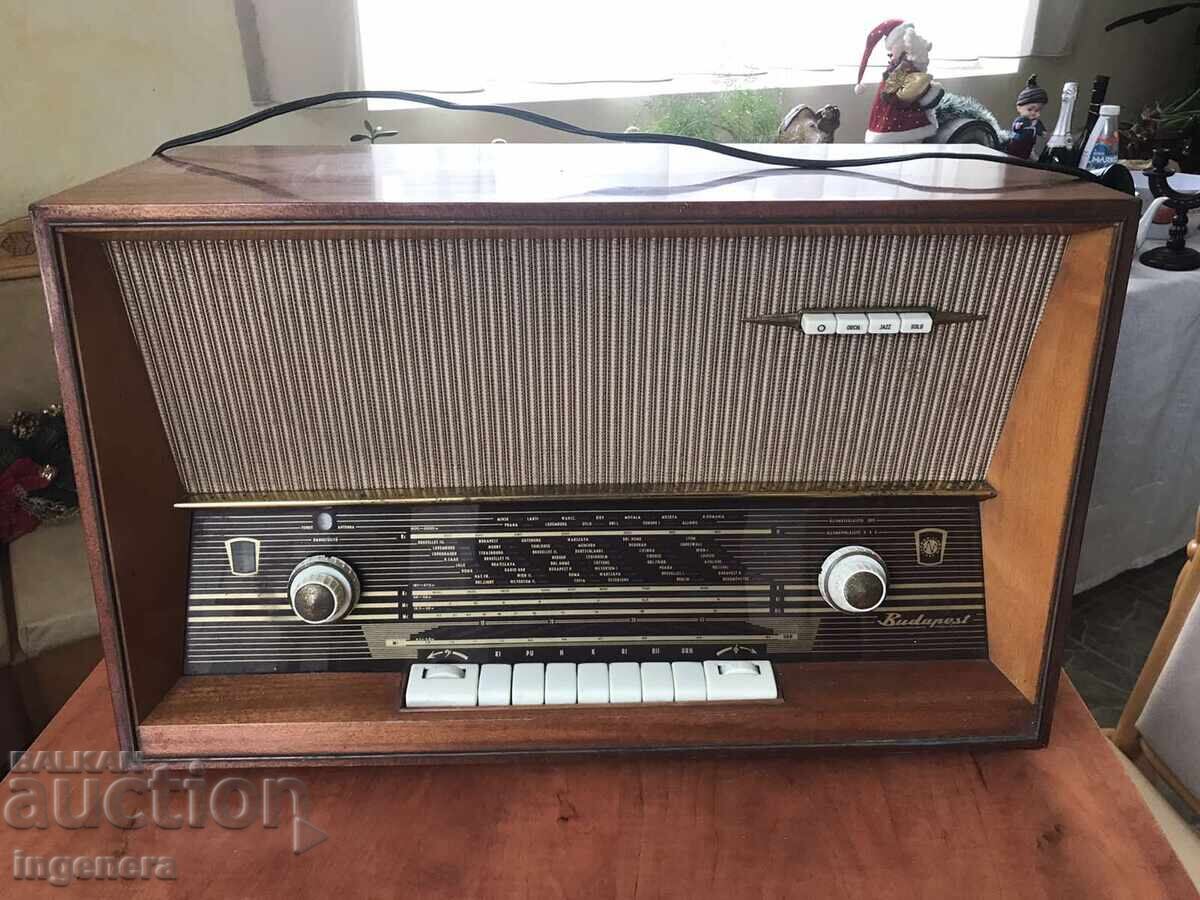 RADIO RADIO "BUDAPEST" RETRO WORKS RADIO RADIO "BUDAPEST" RETRO WORKS