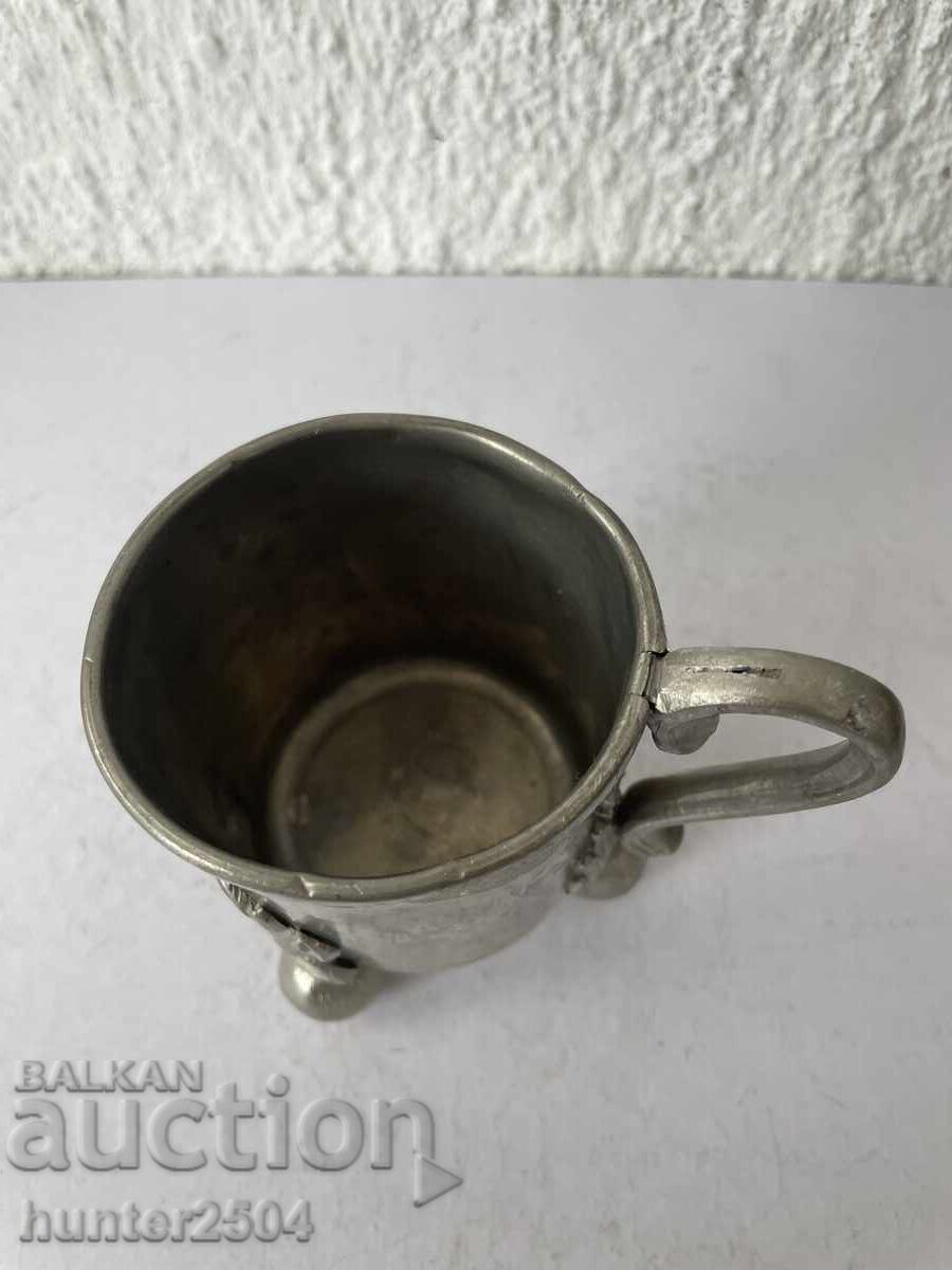 Auction Pot with handle -9/6.5 cm Auction Pot with handle -9/6.5 cm