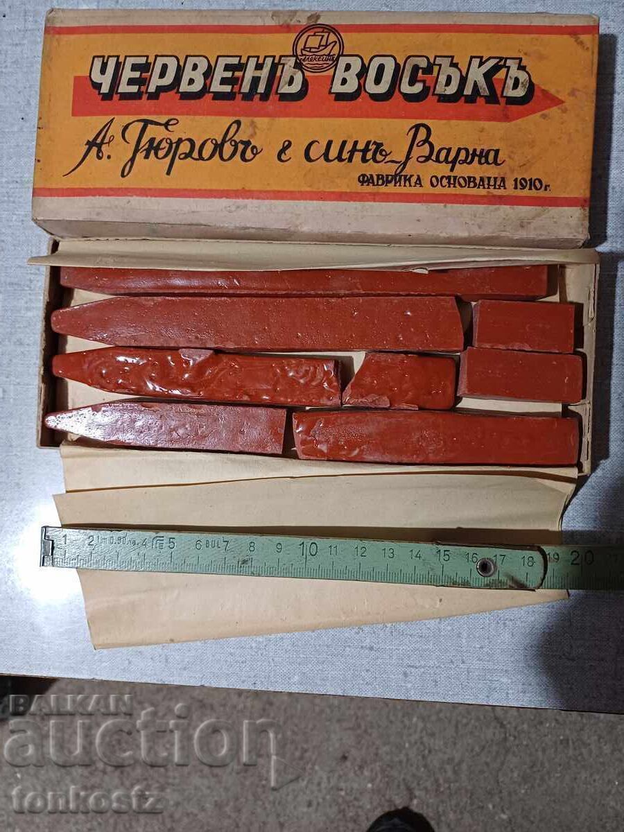 Κόκκινο κερί 1920 40 με τιμή 35.00 BGN | € 17.90 Κόκκινο κερί 1920 40 με τιμή 35.00 BGN | € 17.90