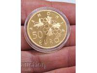 Rare gold coin, 50 Euro San Marino 2007