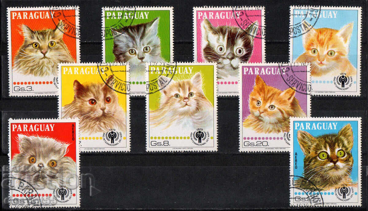 1979. Paraguay. International Year of the Cat Child.