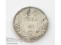 100 Leva 1937 - Bulgaria › Tsar Boris III