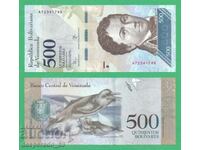 (¯`'•.¸ VENEZUELA 500 Bolivar 2016 UNC ¸.•'´¯)