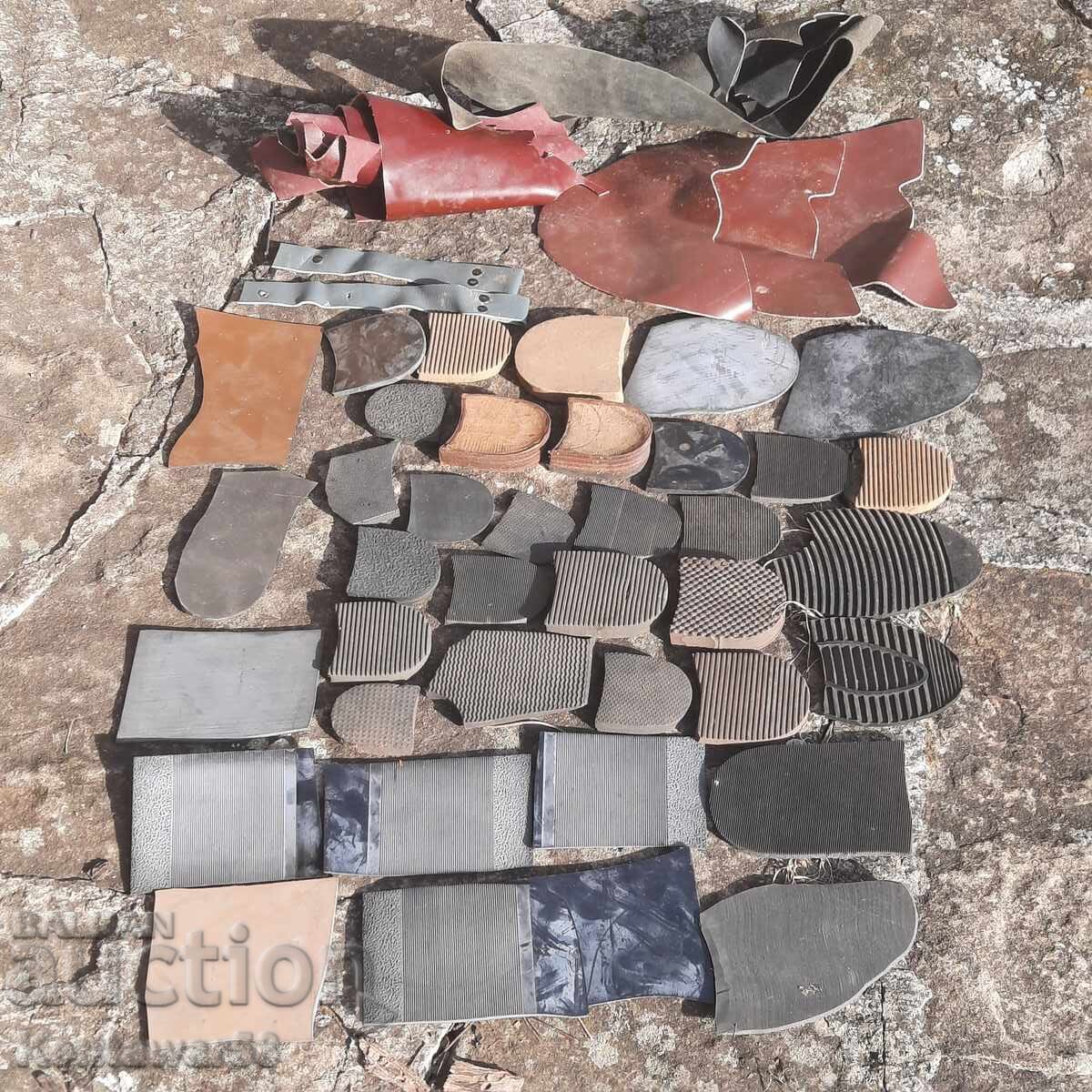 Shoe materials. Shoe materials.