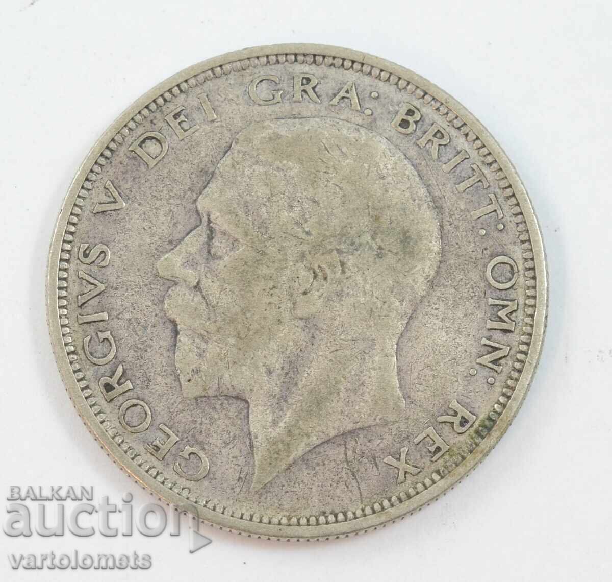 ½ crown 1927 - Great Britain › King George V with price 35.00 BGN | € 17.90 ½ crown 1927 - Great Britain › King George V with price 35.00 BGN | € 17.90