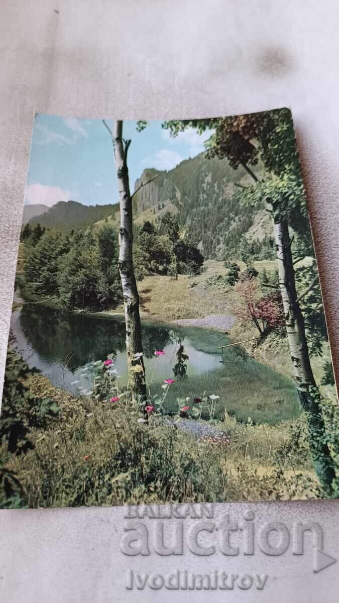 Postcard Smolyan Smolyan Lakes 1967