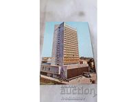 Postcard Burgas Hotel Bulgaria 1985