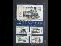 Train Tram Postcard Philately