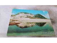 Carte poștală Vârful Pirin Kamenitsa cu Lacul Tevno 1979